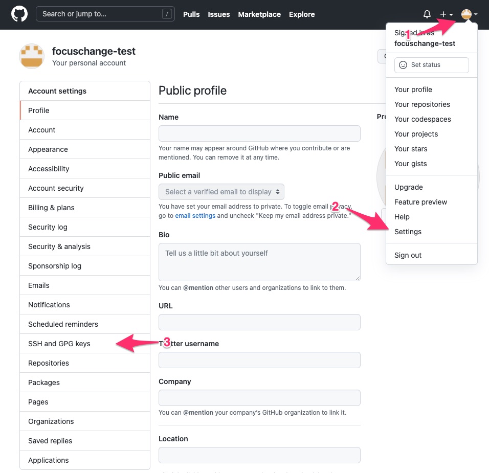 github 멀티 로그인 #1